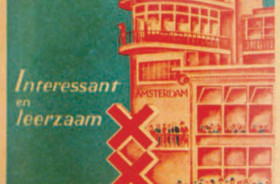 Oude advertentie voor Schiphol