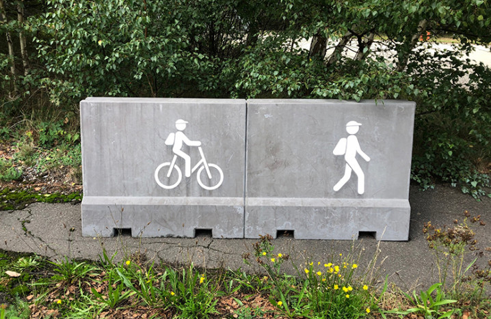 Wandelfietspad