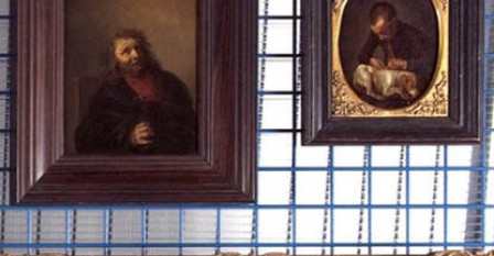 Schilderijen uit de nl collectie in het depot