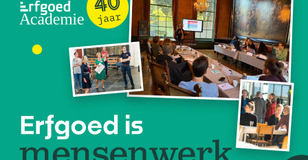 ErfgoedAcademie 40 jaar